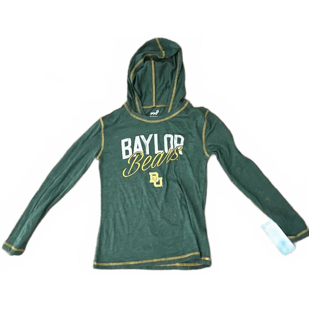 Baylor Bears, Medium, Green, Pullover Hoodie